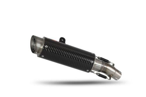 Scorpion Exhaust RP1-GP Slip-on Carbon Fibre Kawasaki Ninja 400 2018-2024