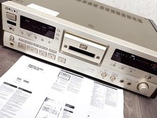 Sony DTC-2000ES Digital Audio Tape DAT Deck 44.1kHz Tested w/Manual Japan