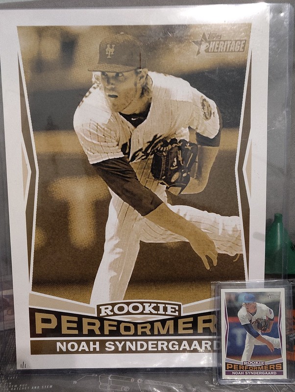2015 Topps Heritage 51 Series, Noah SnyderGaard Lot, 