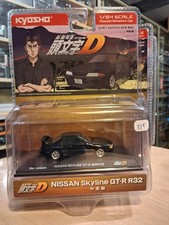 TAKESHI NAKAZATO'S NISSAN SKYLINE GTR R32 INITIAL D 1/64 KYOSHO