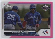 2023 Topps Pro Debut Fuchsia Foil 49/199 Yhoangel Aponte #PD-34 g7c