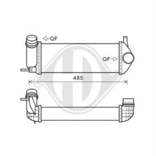 LadeluftküHler FüR Renault Kangoo/Grand Kangoo KW0/1_ Express FW0/1_ 415-image