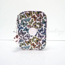 Kipling 100 Bolígrafos Estuche Lápiz Accesorios Caja Poliéster AC7252 Día Mariposa Multi