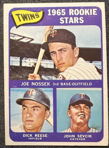 Twins 1965 Rookie Stars #597 1965 Topps card