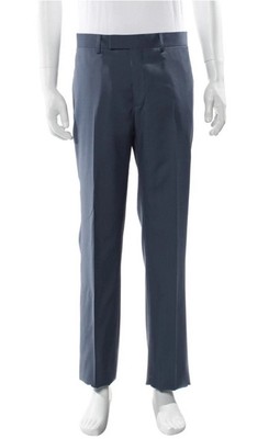 NWT Sandro Paris Men's Wool Dress Pants. Blue-Grey Size 44/XXL