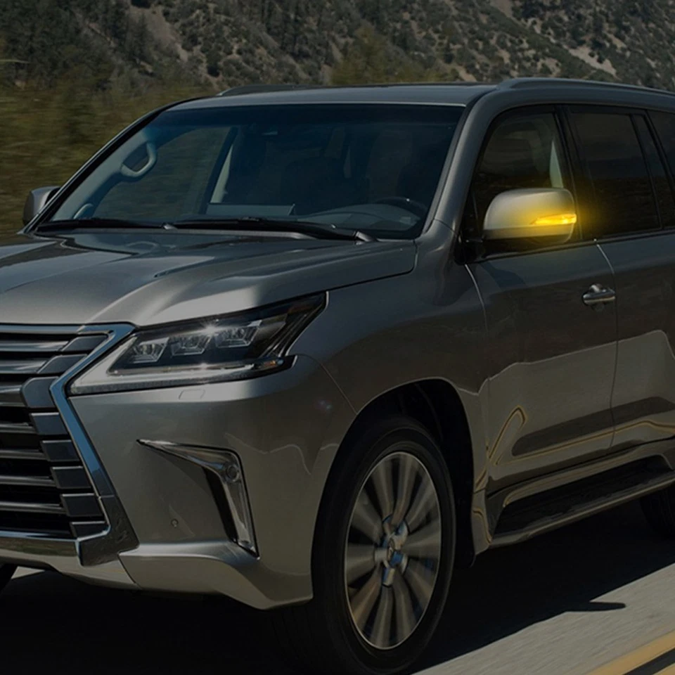 Лампа подсветки левого переднего левого поворотника бокового зеркала для Lexus GX460 LX570 LH - Изображение 4 из 4