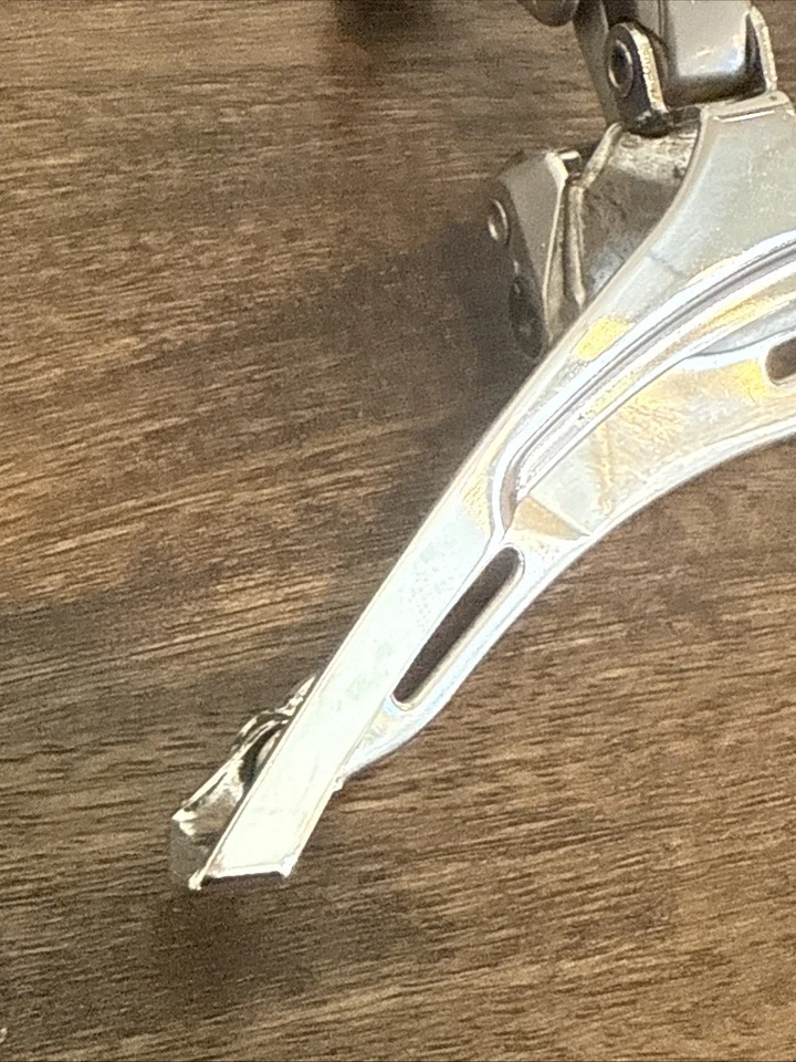 Desviador delantero vintage Shimano XTR FD-M900 tirador inferior 31,8 mm ¡Precioso!! Foto 4 de 4