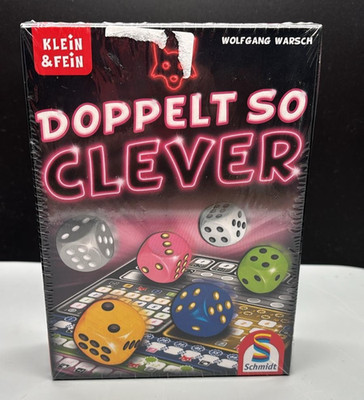 SCHMIDT SPIELE 49357 - DOPPELT SO CLEVER NEU versiegelte OVP