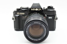 MINOLTA X-700 SLR 35mm Film Camera  MD ROKKOR 135mm f/3.5 Exc 5 Japan 2624968