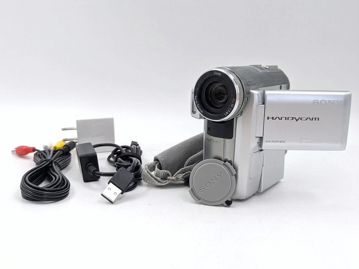 SONY ソニー DCR-PC350 デジタルビデオカメラレコーダー Sony Handycam DCR-PC350 Mini DV Camcorder for sale online | eBay