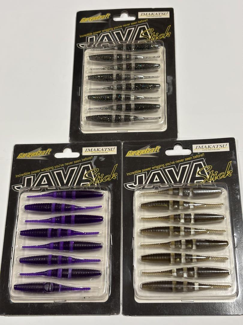 Fishing Lure Imakatsu Worm Set Jabastic 3 3.5 Bluegill Old Pake