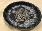 Handmade Art Pottery Garlic Grater Zester Plate Bowl 7in Diameter — photo 2