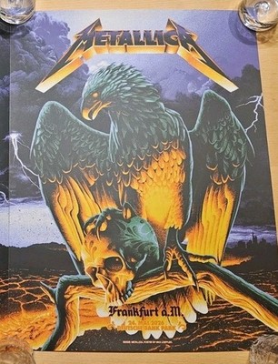 METALLICA - Frankfurt, Limited Event Day Two Poster  24.05.2026 