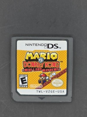 Mario vs. Donkey Kong: Mini-Land Mayhem (Nintendo DS, 2011) Cart Only