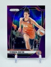 2024 Panini Prizm WNBA #35 Veronica Burton Purple Prizms #/149