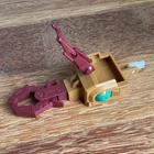 Vintage Battle Beasts 1987 WOOD BEETLE TRANSPORT STATION HEAD FRONT CLAW part