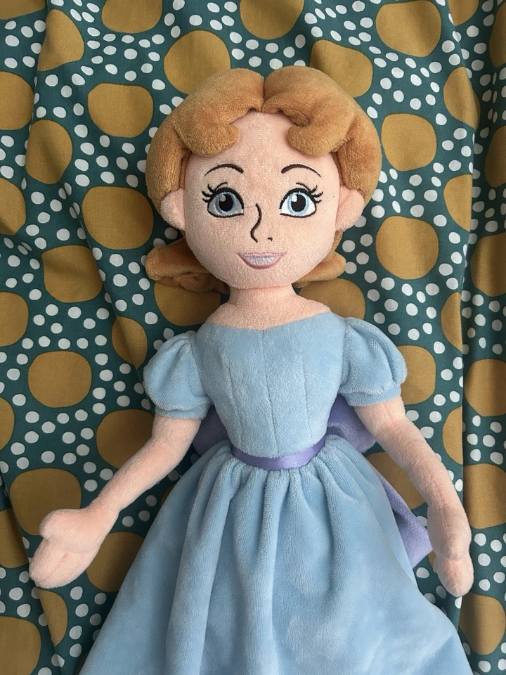 Disney Store Stamped Plush Wendy Doll (peterpan) - Image 2 of 4