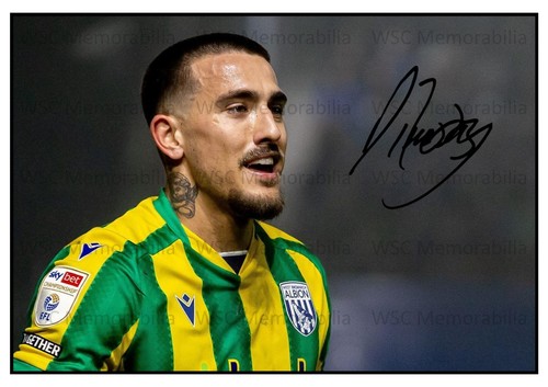 11444. Danny Imray Signed Pictures (A4 Prints) Crystal Palace West Brom etc.