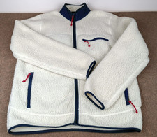 J Crew Men's Nordic Polartec Fleece Sherpa Full Zip Jacket Sweater Size Large
