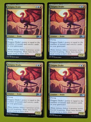 Enigma Drake x4 Core Set 2019 M19 4x Playset Magic the Gathering MTG | eBay