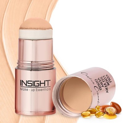 INSIGHT Cushion Concealer Latte 3g - Flawless Finish, Vitamin E, Travel-Friendly