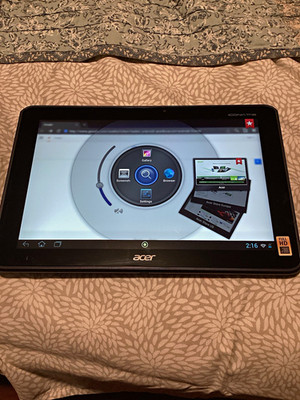 Acer Iconia Tab A700 10.1in 32GB Wi-Fi Android Tablet Black 1920x1200