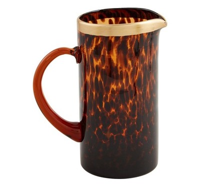 Mud Pie - Glass Tortoise Pitcher - FREE SHIPPING!