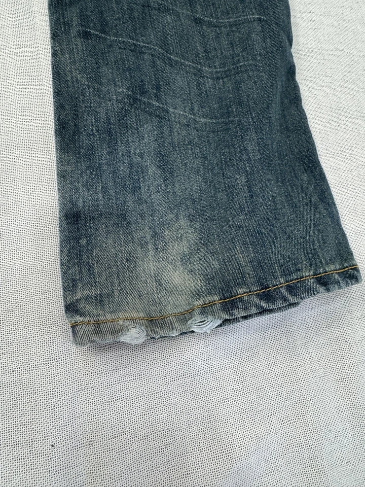 Pantalones de mezclilla Ring Of Fire DTLA Silverwood Dr azul corte botín para hombre talla 32x30 Foto 2 de 4