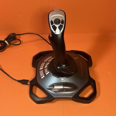 Logitech Force 3D Pro Wired USB Force Feedback Joystick Controller  - Tested