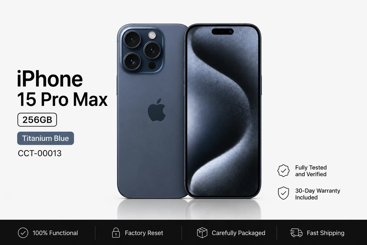 iPhone 15 Pro Max 256GB for sale | eBay