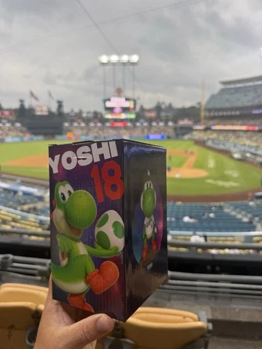 Nintendo Yoshi Dodgers Super Mario Galaxy Movie Limited Edition Bobblehead