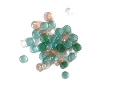 Assorted Colored Glass Gems Pebbles Vase Filler Marbles for Home Decor Crafts