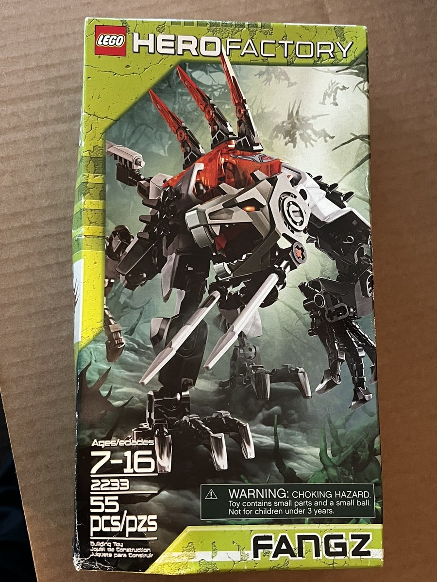 Lego Hero Factory 2233 Fangz, New Sealed! Damaged Box | eBay