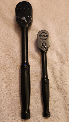 #ad Snapon GS80A amp; GF80 Dual 80 Technology Ratchets 3 8quot; amp; 1 2quot; Black Finish NEW $229.00