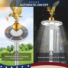 AplusChoice 25Ft Sectional Flag Pole Kit w/ Solar Light Deck Mount Bravery MEGA — photo 4