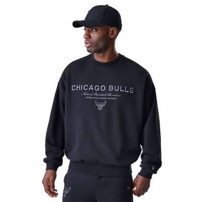 New Era NBA Chicago Bulls Sweatpulli Herren Pullover schwarz 48384