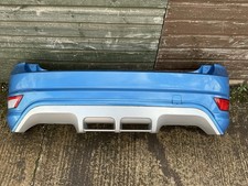 Genuine Ford Focus Mk2 Facelift Zetec S Rear Bumper & Diffuser 2008–2011 Blue