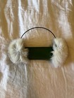 Cozy winter eat muffs, unknown brand, supposedly real fur (type unknown), B3 — photo 1