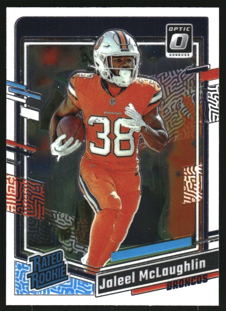 2023 Donruss Optic #232 Jaleel McLaughlin RR RC - FB
