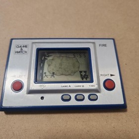 Nintendo Game & Watch Fire FR-27 Wide Screen Tested & working Vintage from Japan