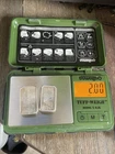2   A•Mark .999 Pure Silver Bars 1 Troy Ounce