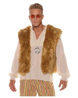 Hippie Fell Weste FüR Fasching Und Karneval