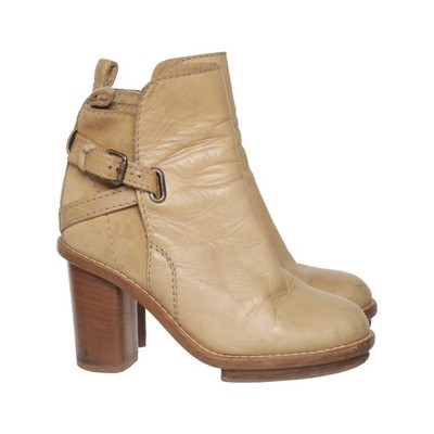 Acne, Stiefeletten, Größe: 36, Beige, Leder, Damen #ApJ