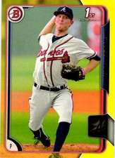 2015 Bowman #BP102 Wes Parsons Prospects Yellow
