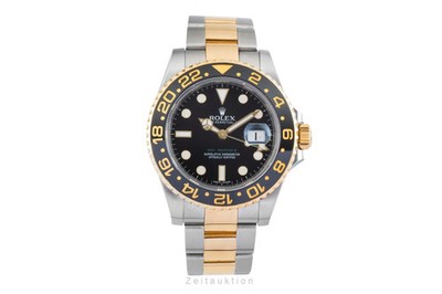 Rolex GMT-Master II Stahl / Gold Automatik Herrenuhr Ref. 116713LN B&P 2011