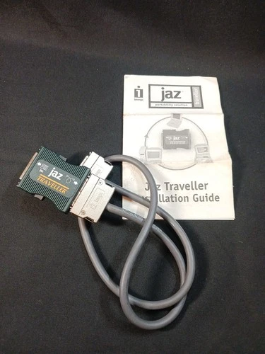 Iomega Jaz Traveller JAZ PPA Adapter Part # 02647802 with SCSI Cable MANUAL