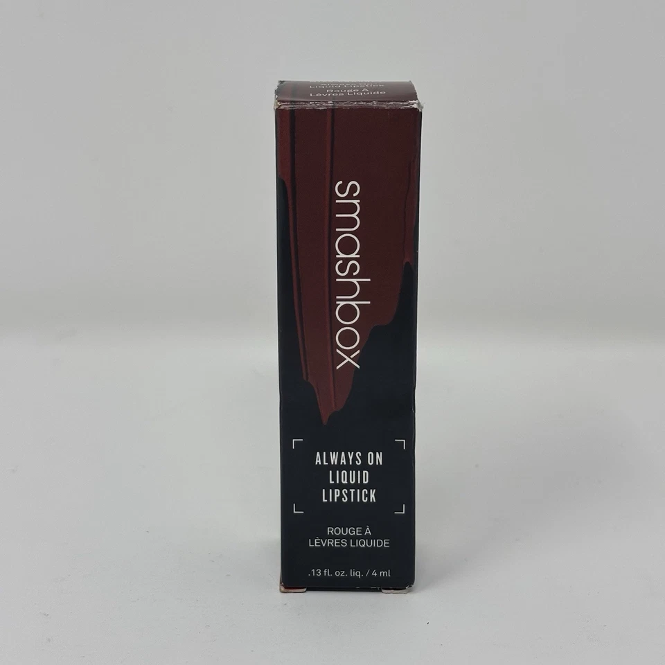 SmashBox Always On Liquid Lipstick 4ml 0.13fl oz - Miss Conduct (Burgundy) NEW - Image 4 of 4