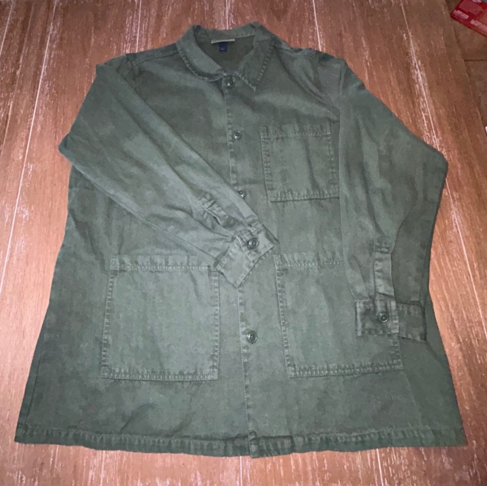 Universal Thread Oversized L/S Utility Style Jack… - image 1