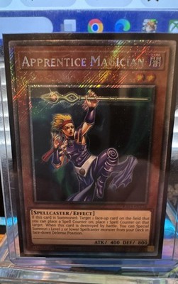 Apprentice Magician (Platinum Secret Rare) RA03-EN124 Quarter Century Bonanza...