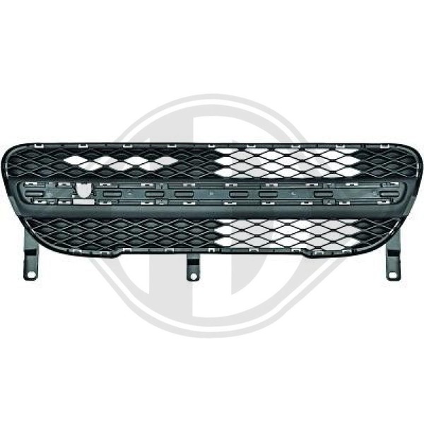 4211145 LüFtungsgitter, StoßFäNger Mitte FüR Peugeot 107 (Pm_, Pn_)-image